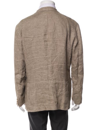 Brunello Cucinelli Linen Striped Blazer