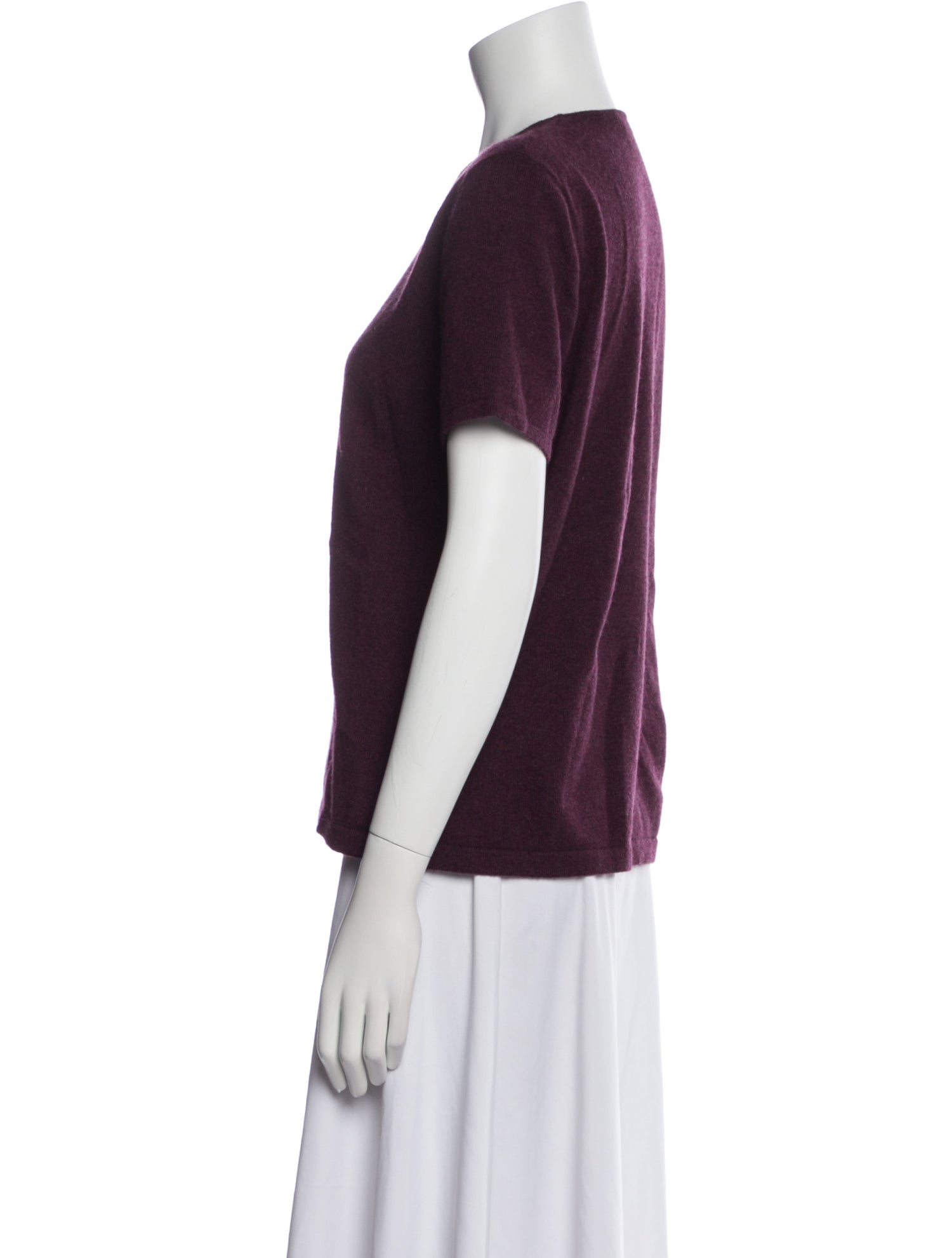 Brunello Cucinelli Cashmere Crew Neck T-Shirt