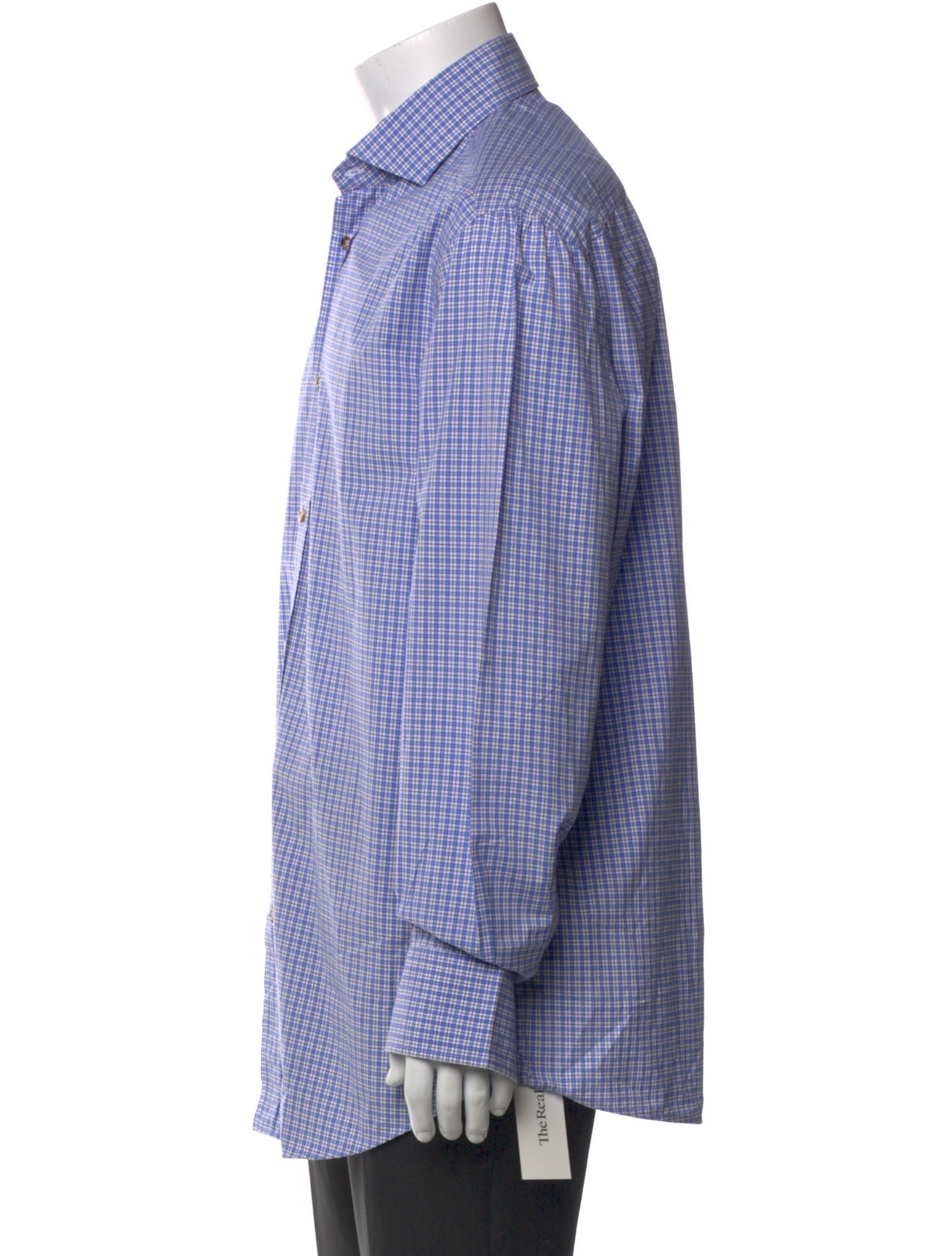 Brunello Cucinelli Plaid Print Long Sleeve Shirt