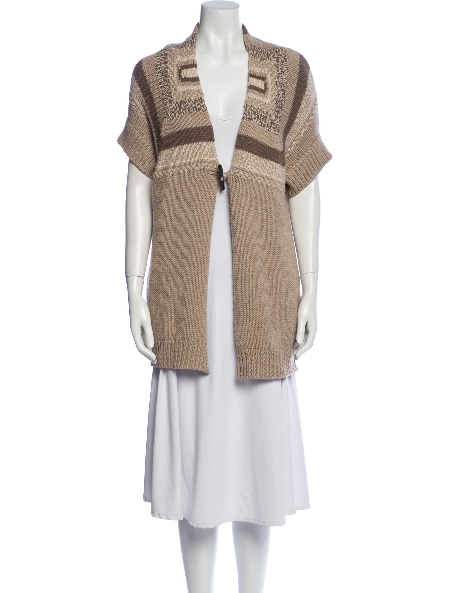 Brunello Cucinelli Wool V-Neck Sweater