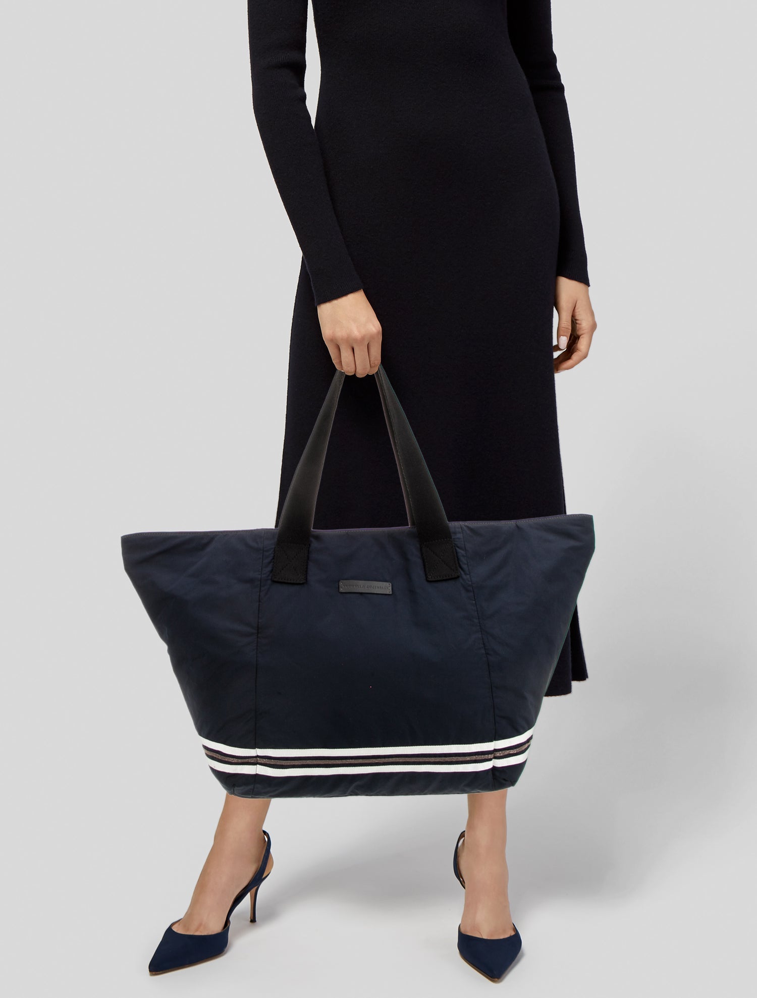 Brunello Cucinelli Nylon Shoulder Bag