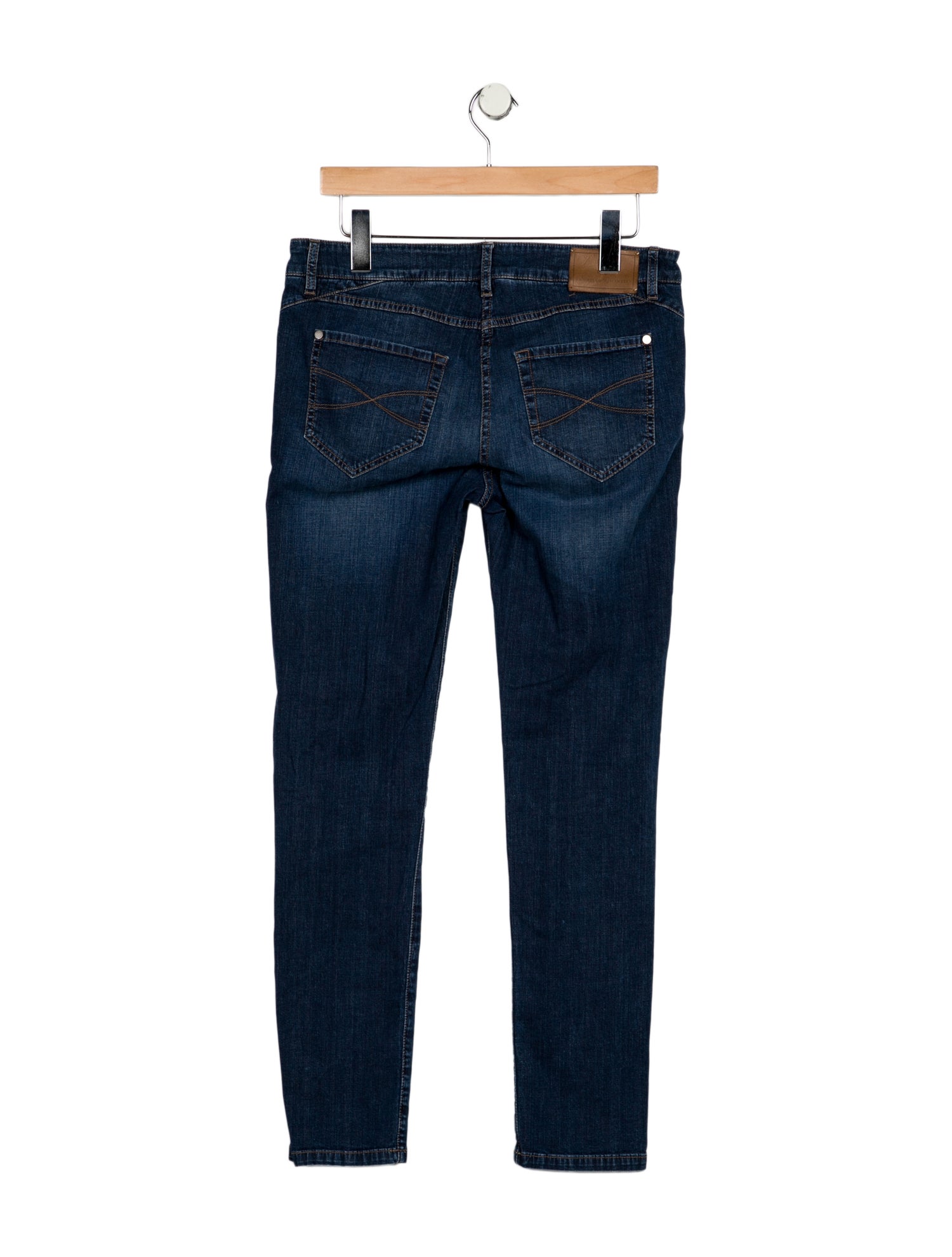 Brunello Cucinelli Mid-Rise Skinny Leg Jeans