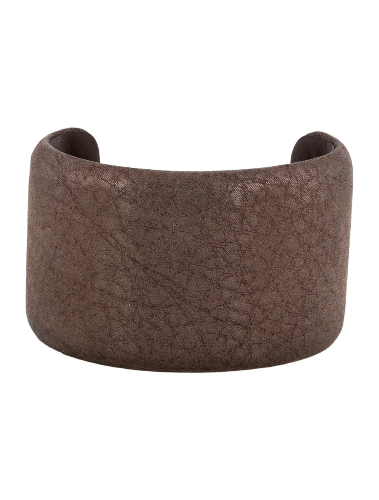 Brunello Cucinelli Leather Cuff Bracelet