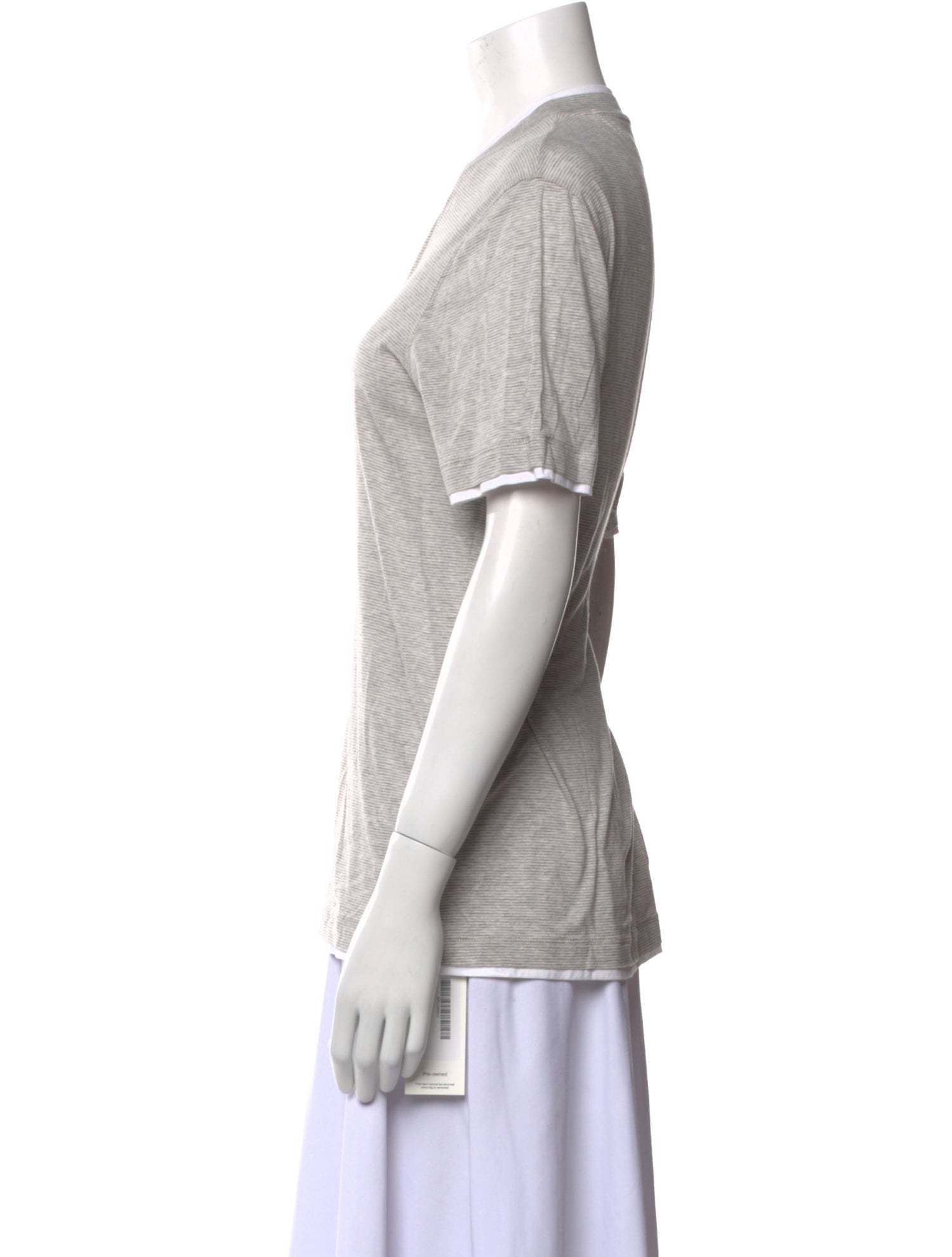Brunello Cucinelli Crew Neck Short Sleeve T-Shirt
