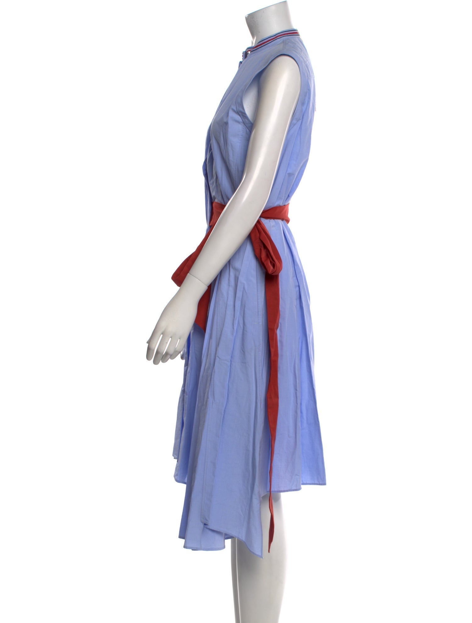 Brunello Cucinelli Crew Neck Midi Length Dress w/ Tags