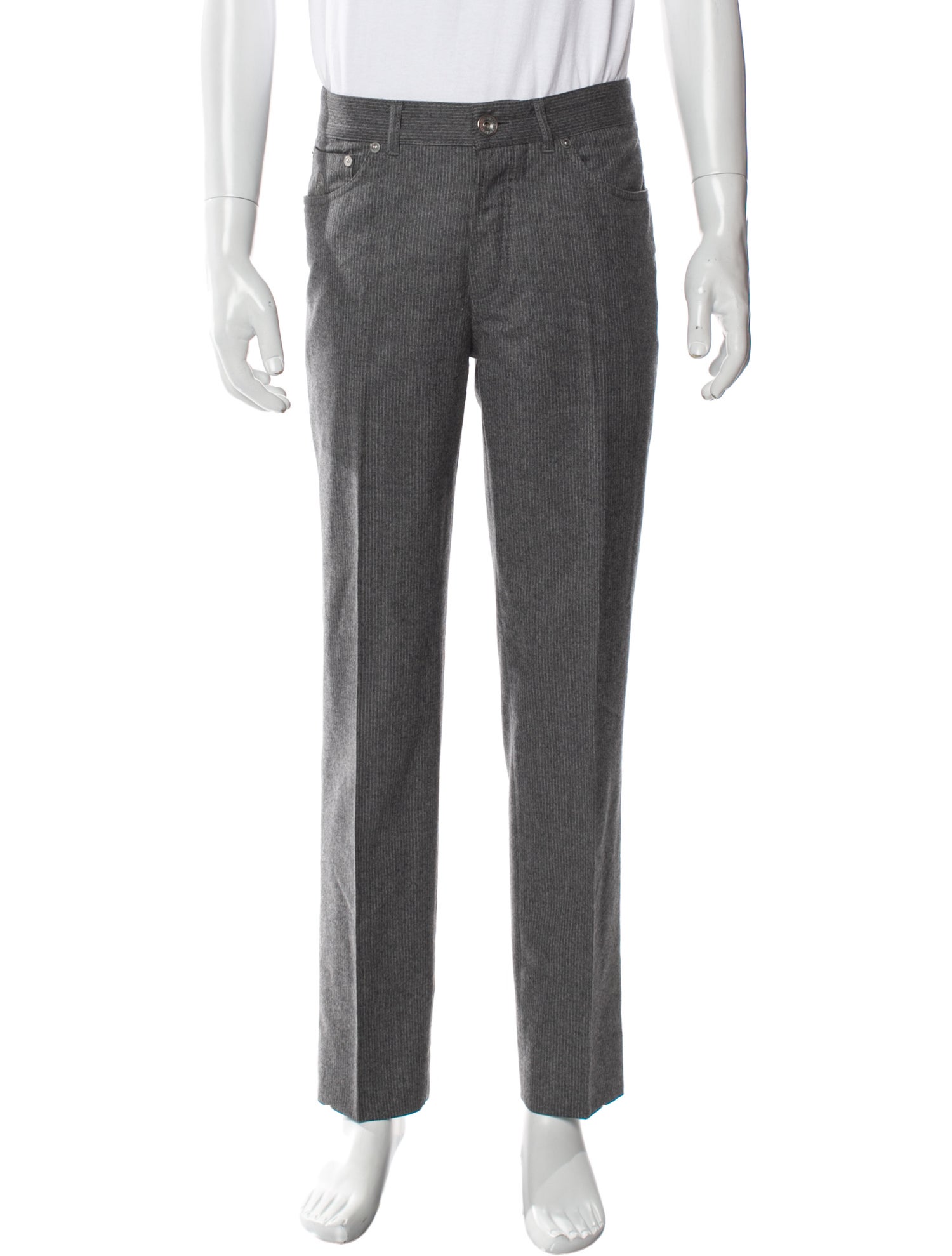 Brunello Cucinelli Virgin Wool Dress Pants