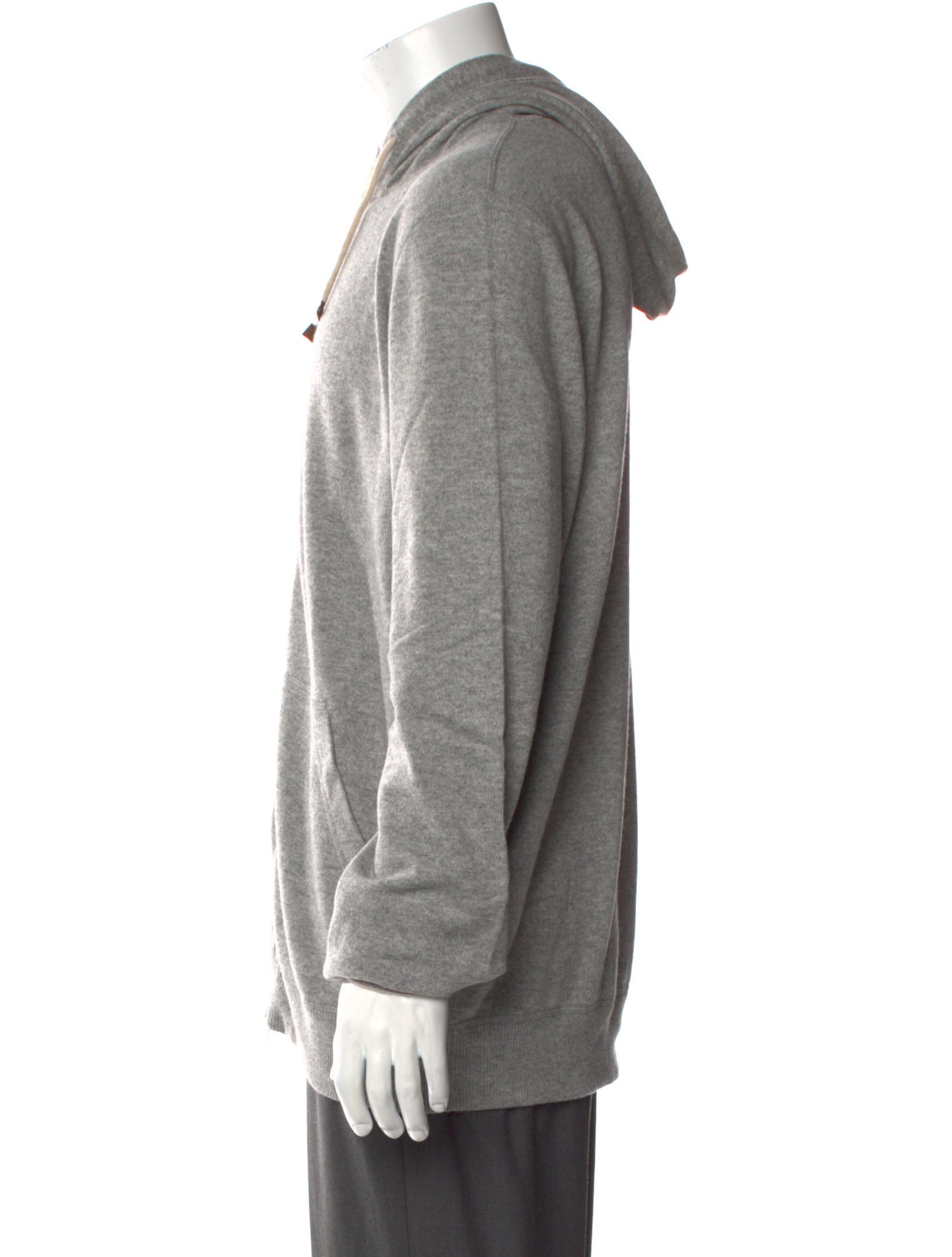 Brunello Cucinelli Cashmere V-Neck Sweatshirt