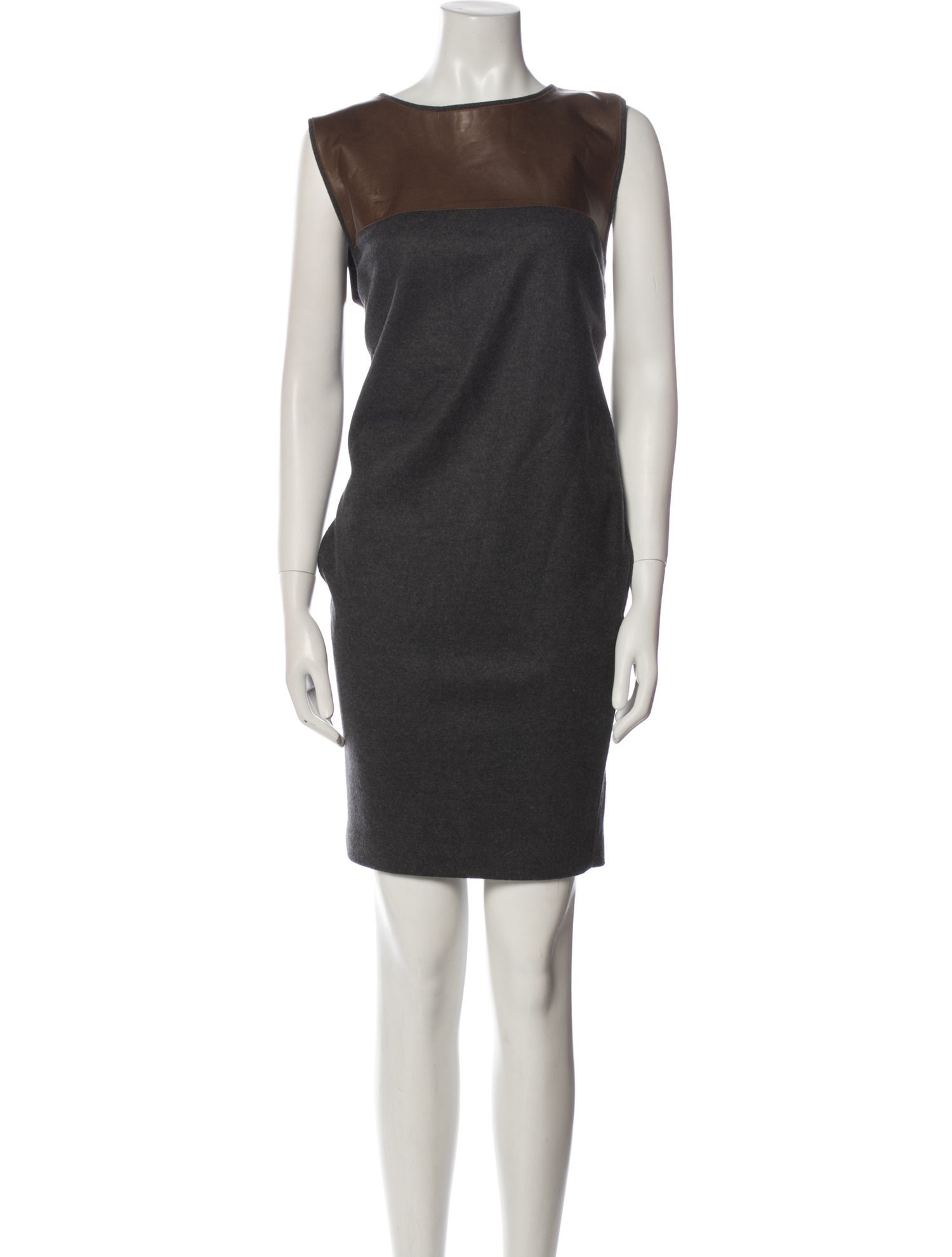 Brunello Cucinelli Virgin Wool Mini Dress