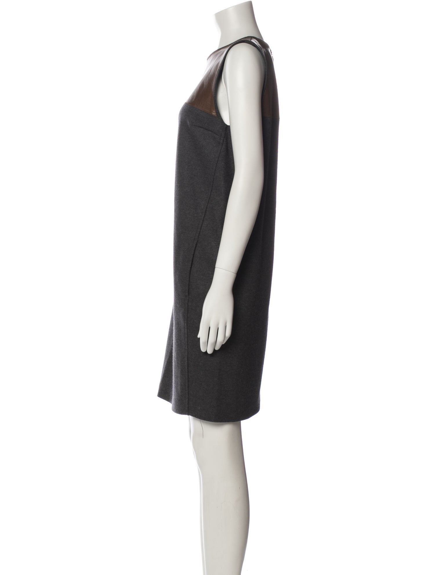 Brunello Cucinelli Virgin Wool Mini Dress