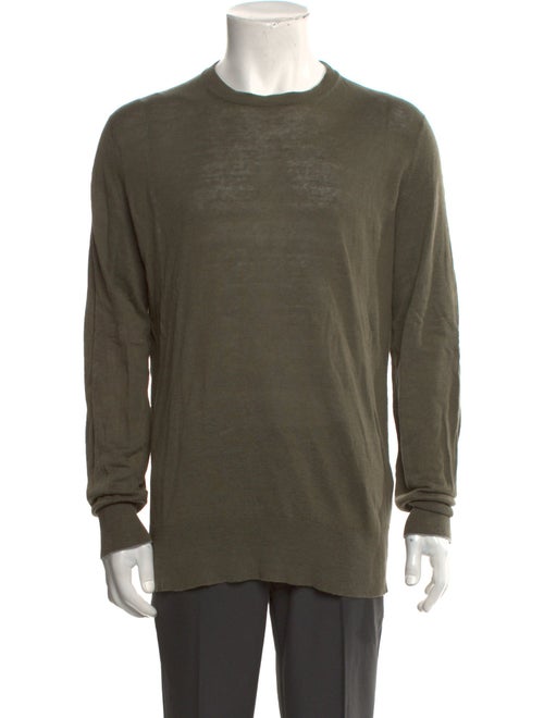 Brunello Cucinelli Linen Crew Neck Pullover