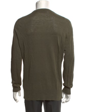 Brunello Cucinelli Linen Crew Neck Pullover