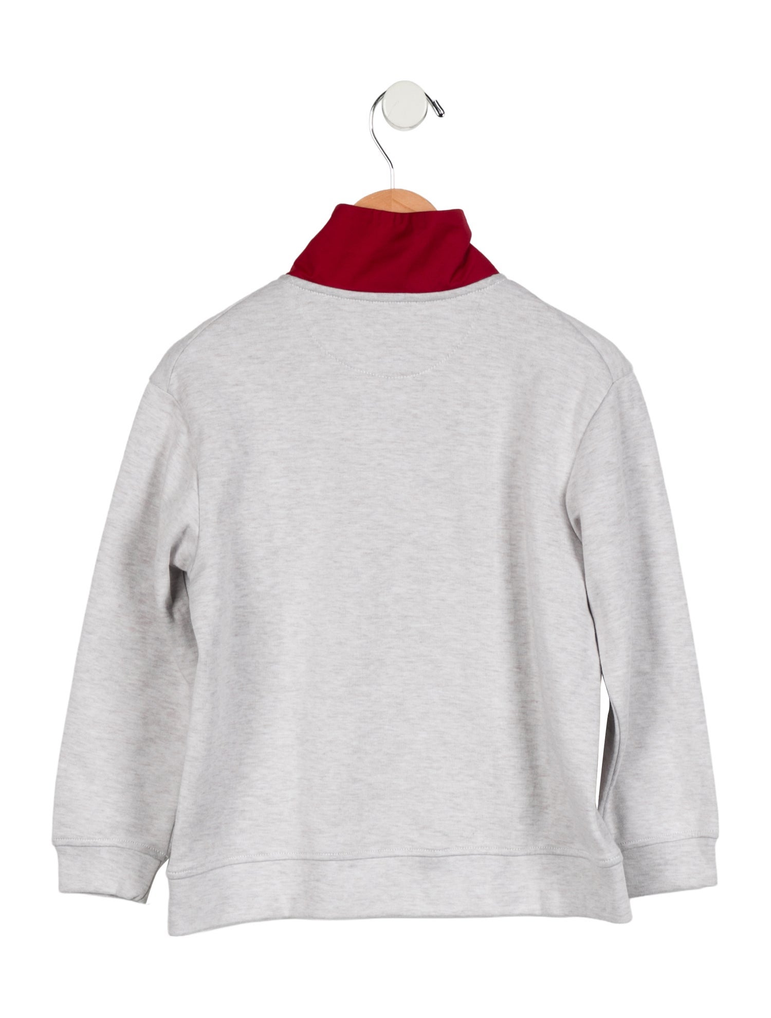 Brunello Cucinelli Kids' Quarter Zip Jacket