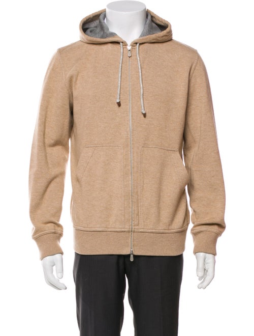 Brunello Cucinelli Collar Long Sleeve Hoodie