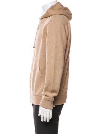 Brunello Cucinelli Collar Long Sleeve Hoodie
