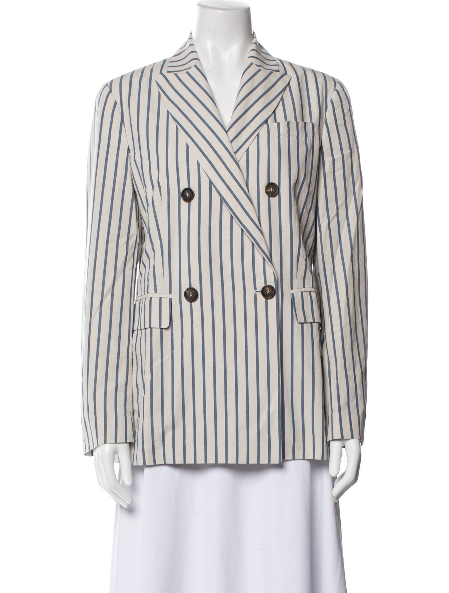 Brunello Cucinelli Striped Blazer