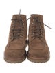 Brunello Cucinelli Suede Lace-Up Boots