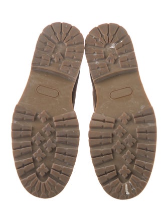 Brunello Cucinelli Suede Lace-Up Boots