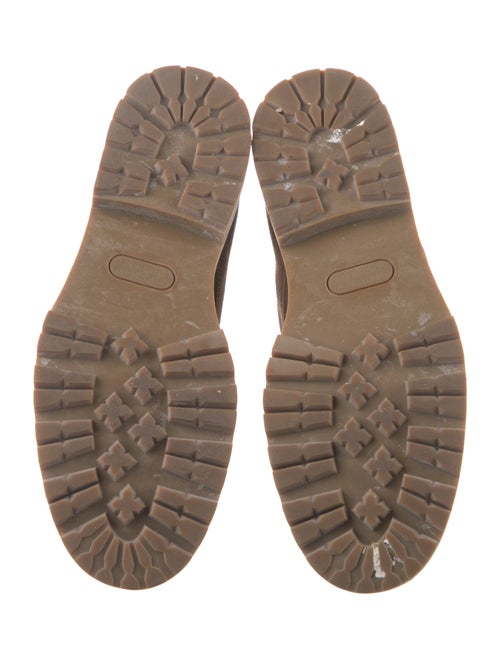 Brunello Cucinelli Suede Lace-Up Boots