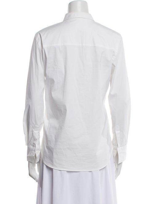Brunello Cucinelli Long Sleeve Button-Up Top