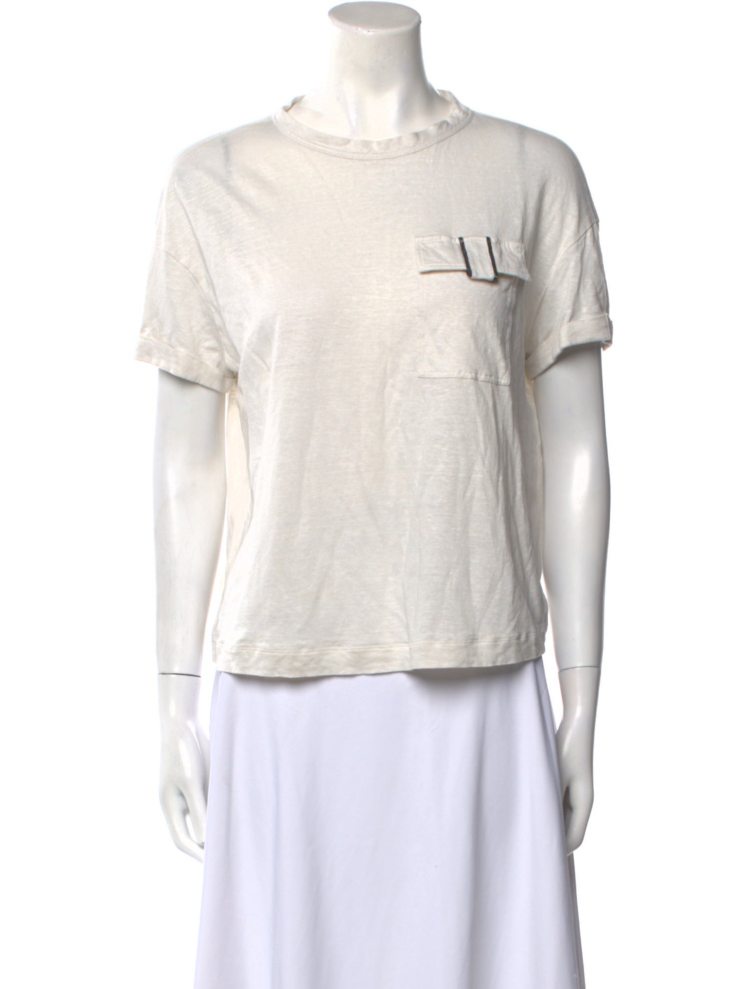 Brunello Cucinelli Crew Neck Short Sleeve T-Shirt