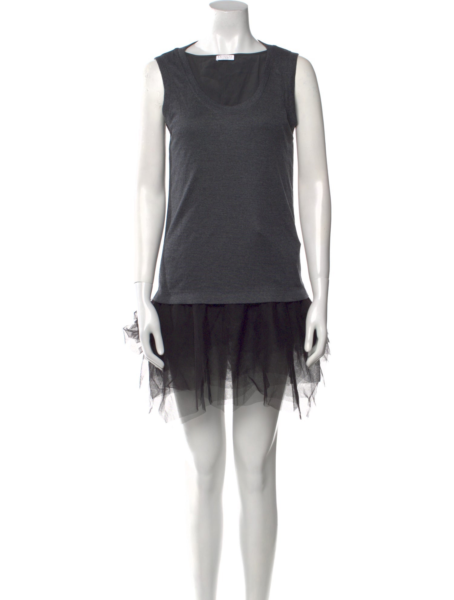 Brunello Cucinelli Wool Mini Dress
