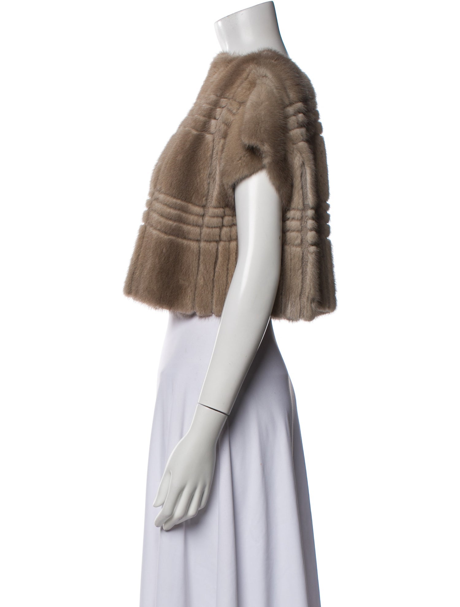 Brunello Cucinelli Leather Plaid Print Vest w/ Tags