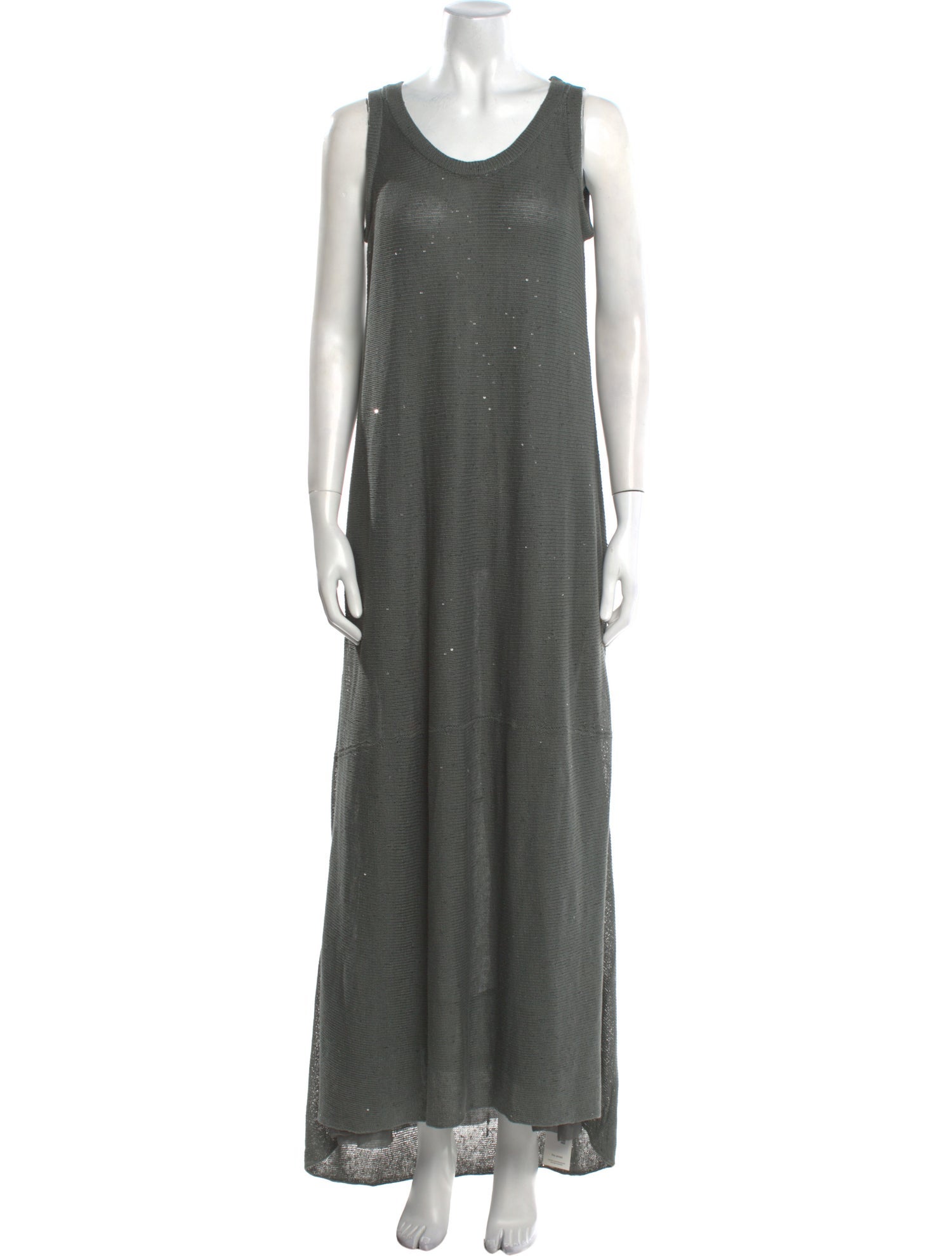 Brunello Cucinelli Linen Long Dress