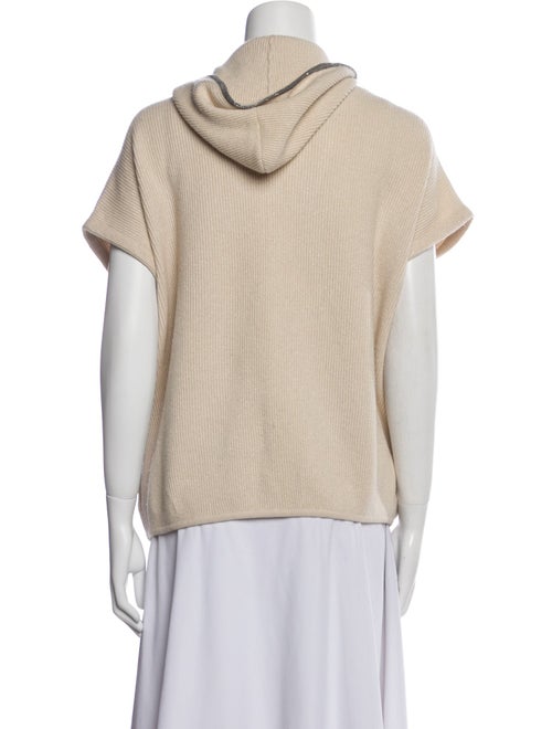 Brunello Cucinelli Cashmere Open Front Sweater