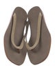 Brunello Cucinelli Monili Leather Flip Flops