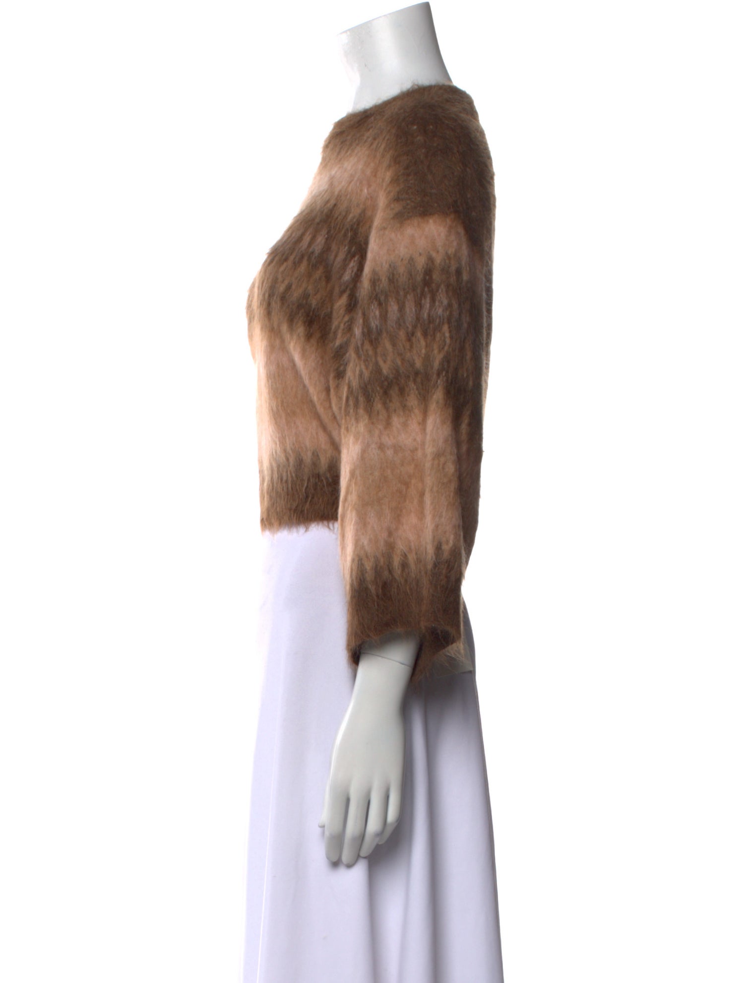 Brunello Cucinelli Mohair Striped Sweater