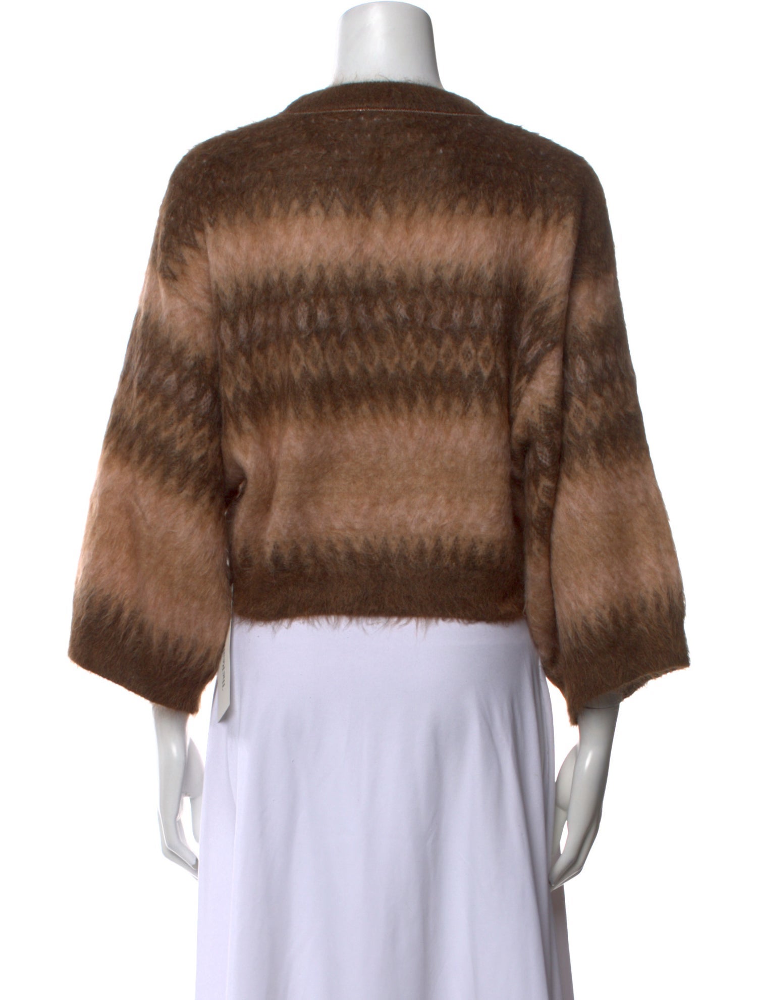 Brunello Cucinelli Mohair Striped Sweater