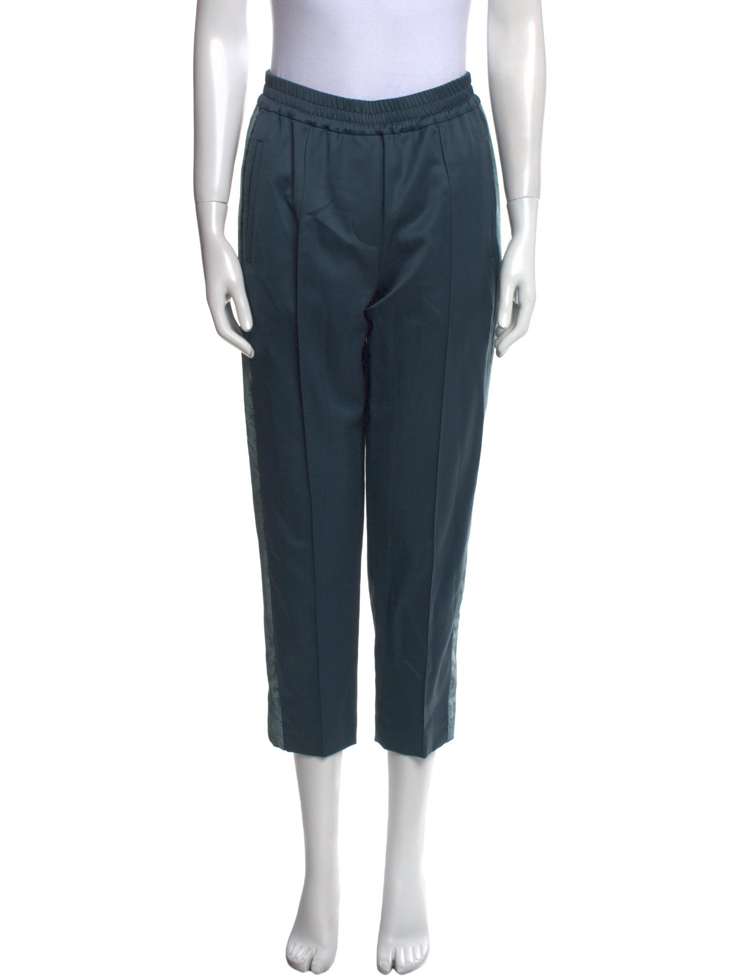 Brunello Cucinelli Virgin Wool Straight Leg Pants