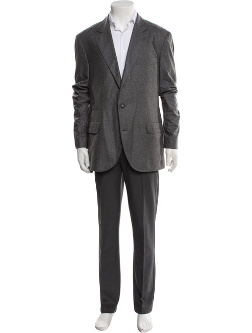 Brunello Cucinelli Cashmere Embroidered Accent Blazer