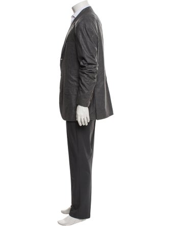 Brunello Cucinelli Cashmere Embroidered Accent Blazer