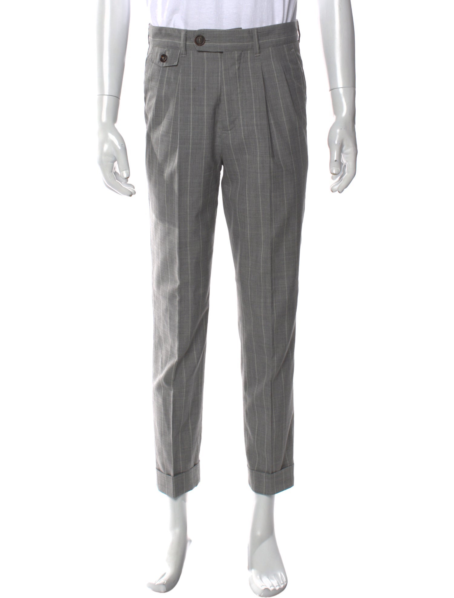 Brunello Cucinelli Wool Dress Pants