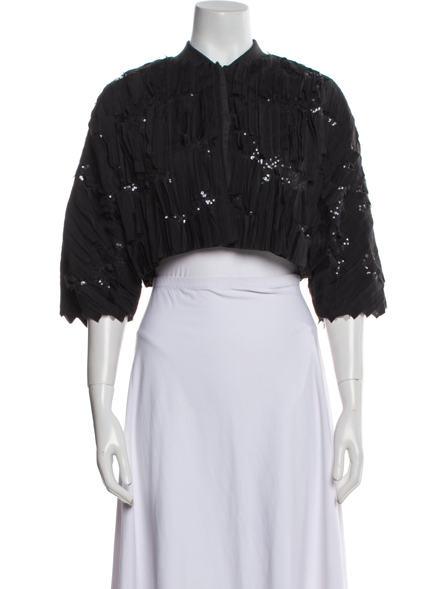 Brunello Cucinelli Silk Bolero w/ Tags