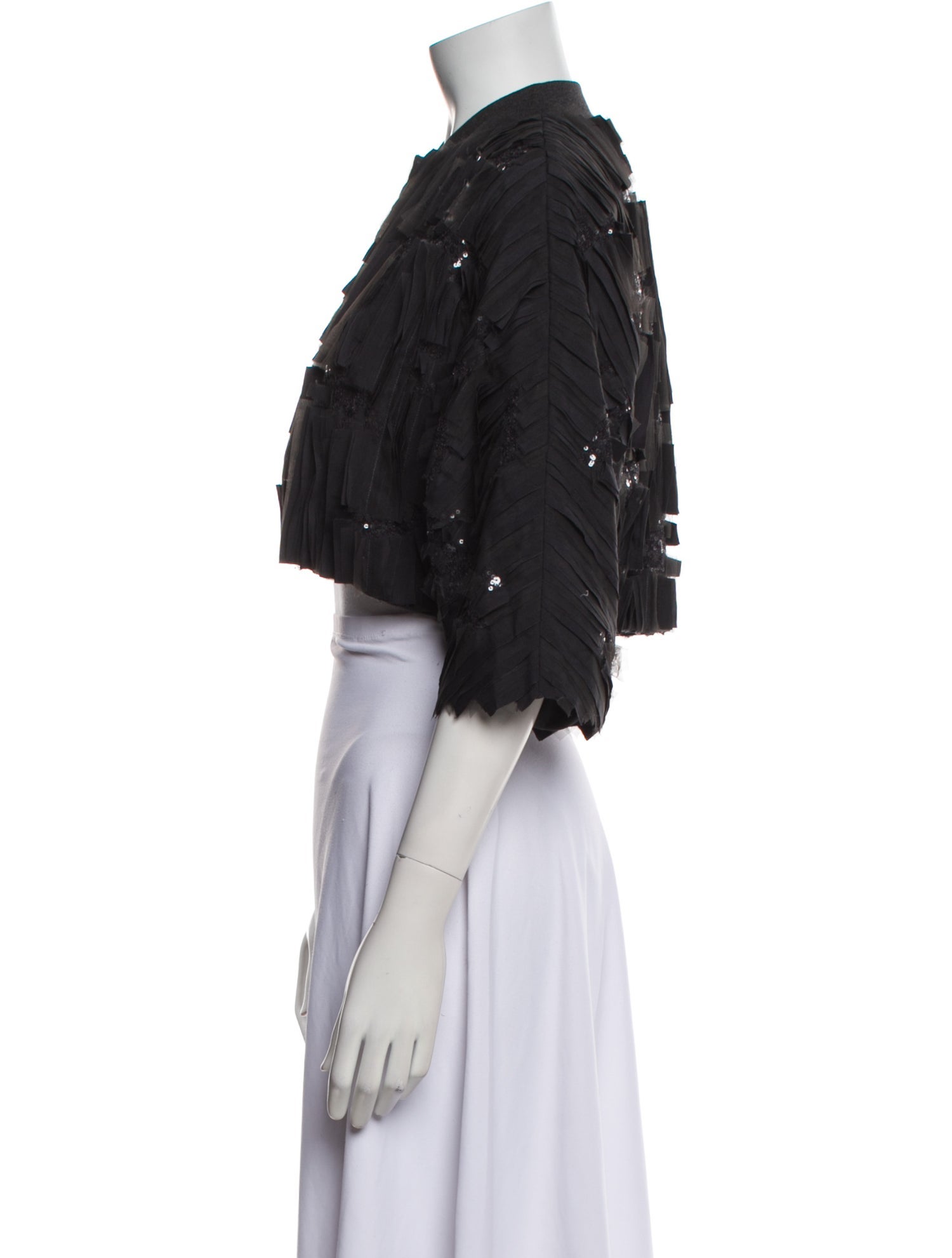 Brunello Cucinelli Silk Bolero w/ Tags