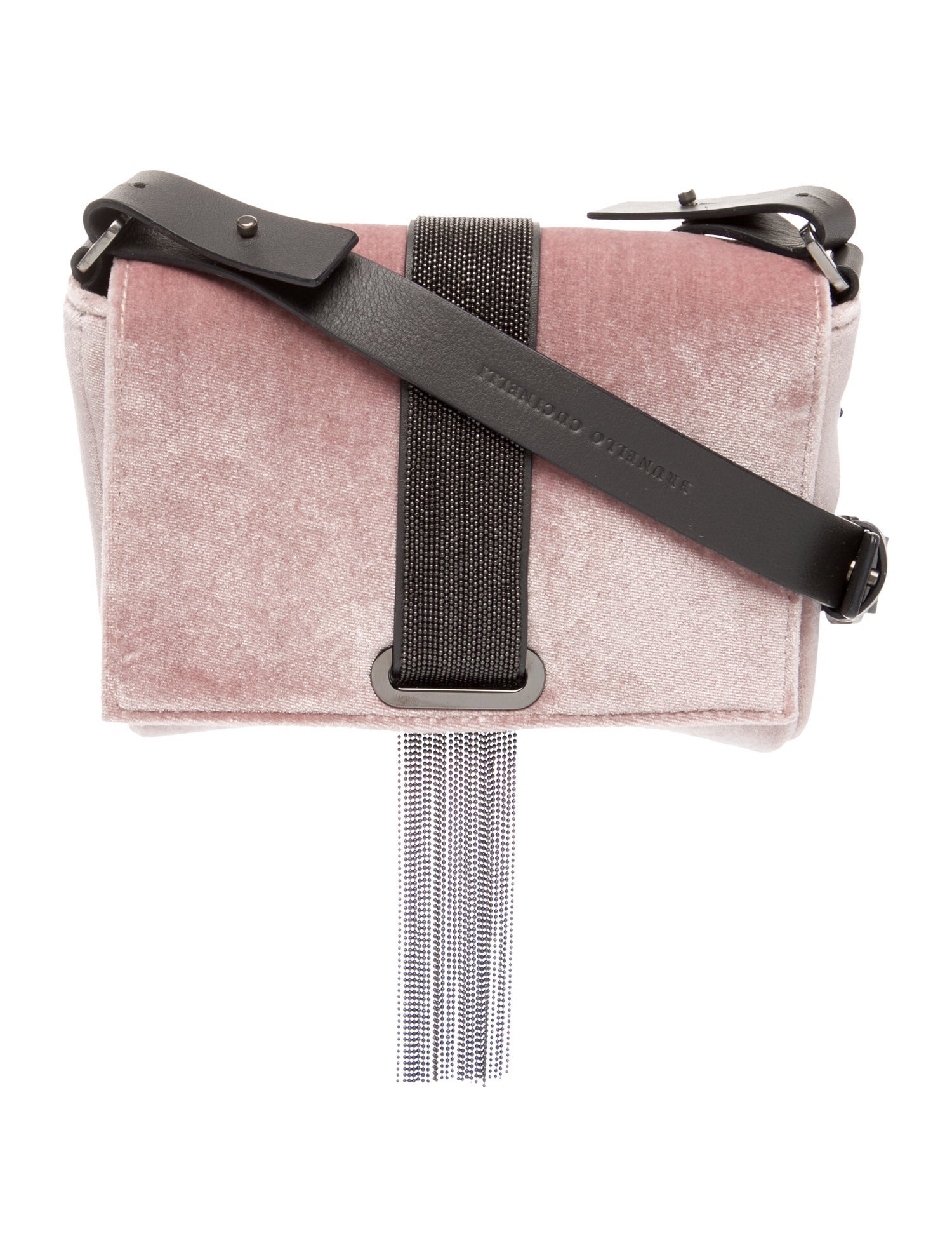 Brunello Cucinelli Velvet Crossbody Bag