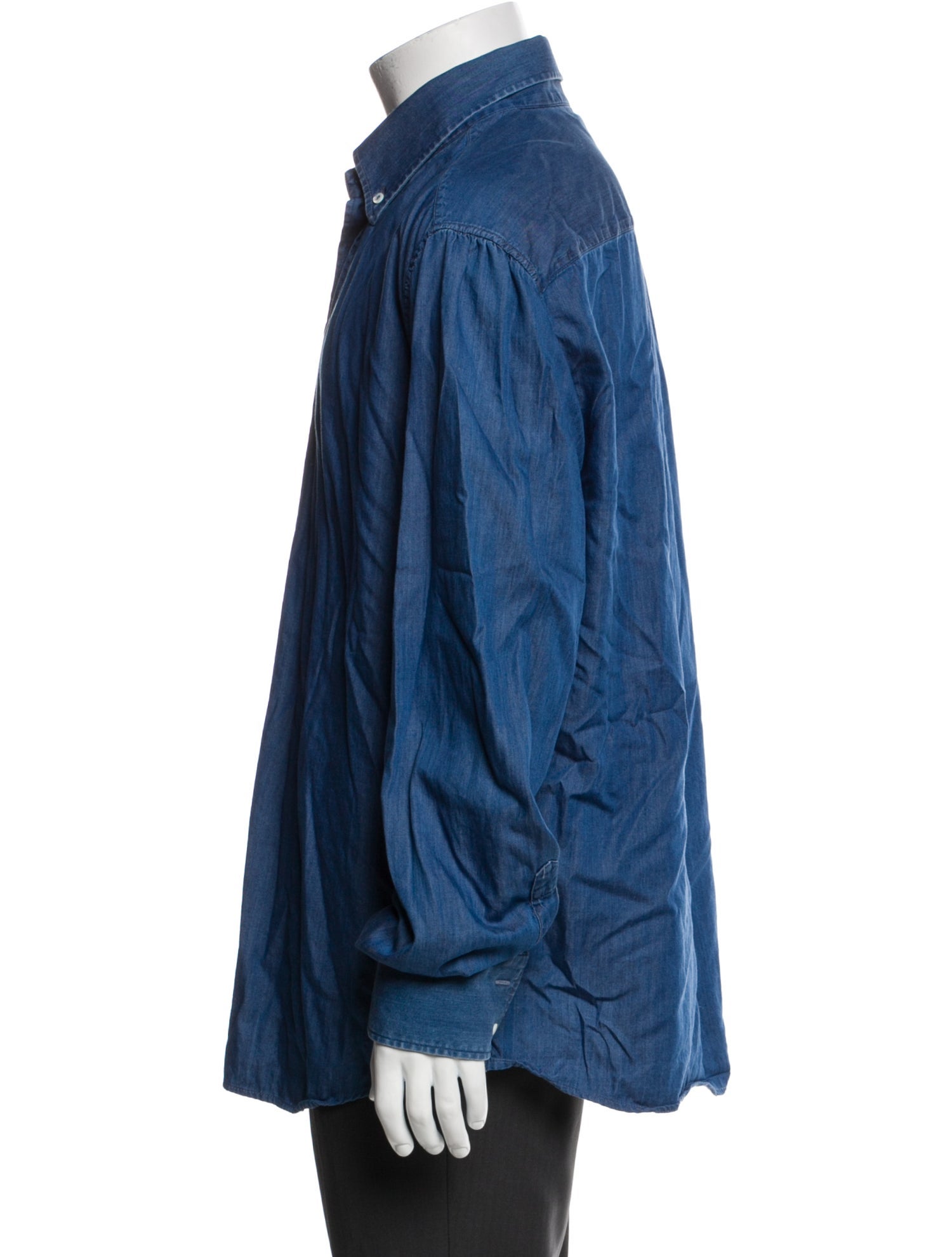 Brunello Cucinelli Long Sleeve Denim Shirt