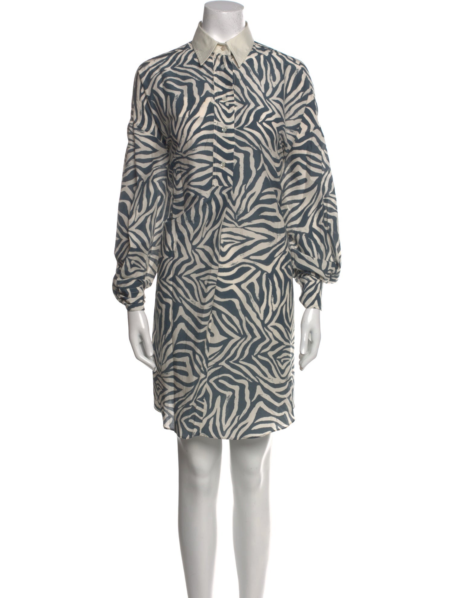 Brunello Cucinelli Printed Mini Dress w/ Tags