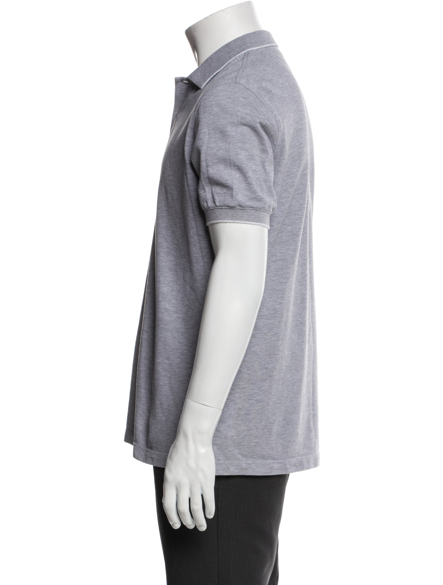 Brunello Cucinelli Collar Short Sleeve Polo Shirt