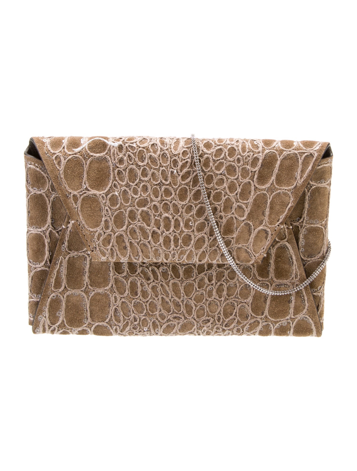 Brunello Cucinelli Suede Clutch