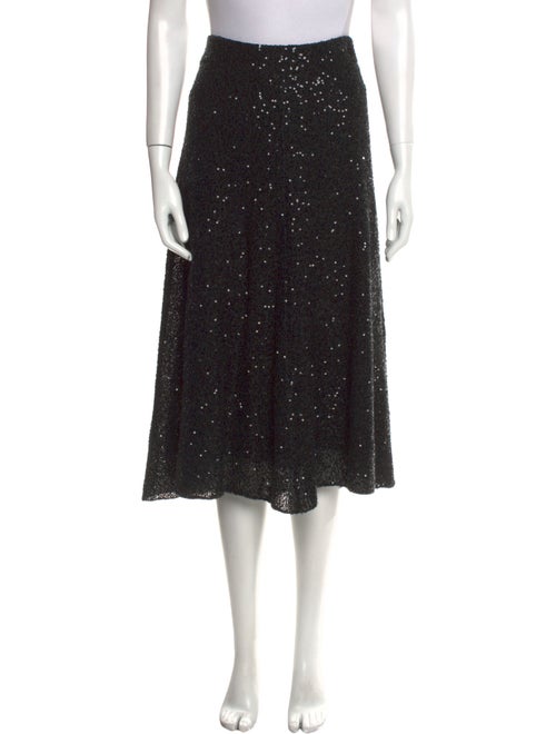 Brunello Cucinelli Sequin Embellishments Midi Length Skirt