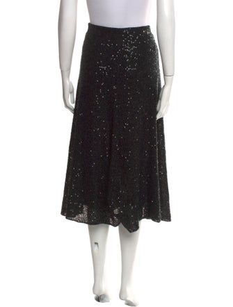 Brunello Cucinelli Sequin Embellishments Midi Length Skirt