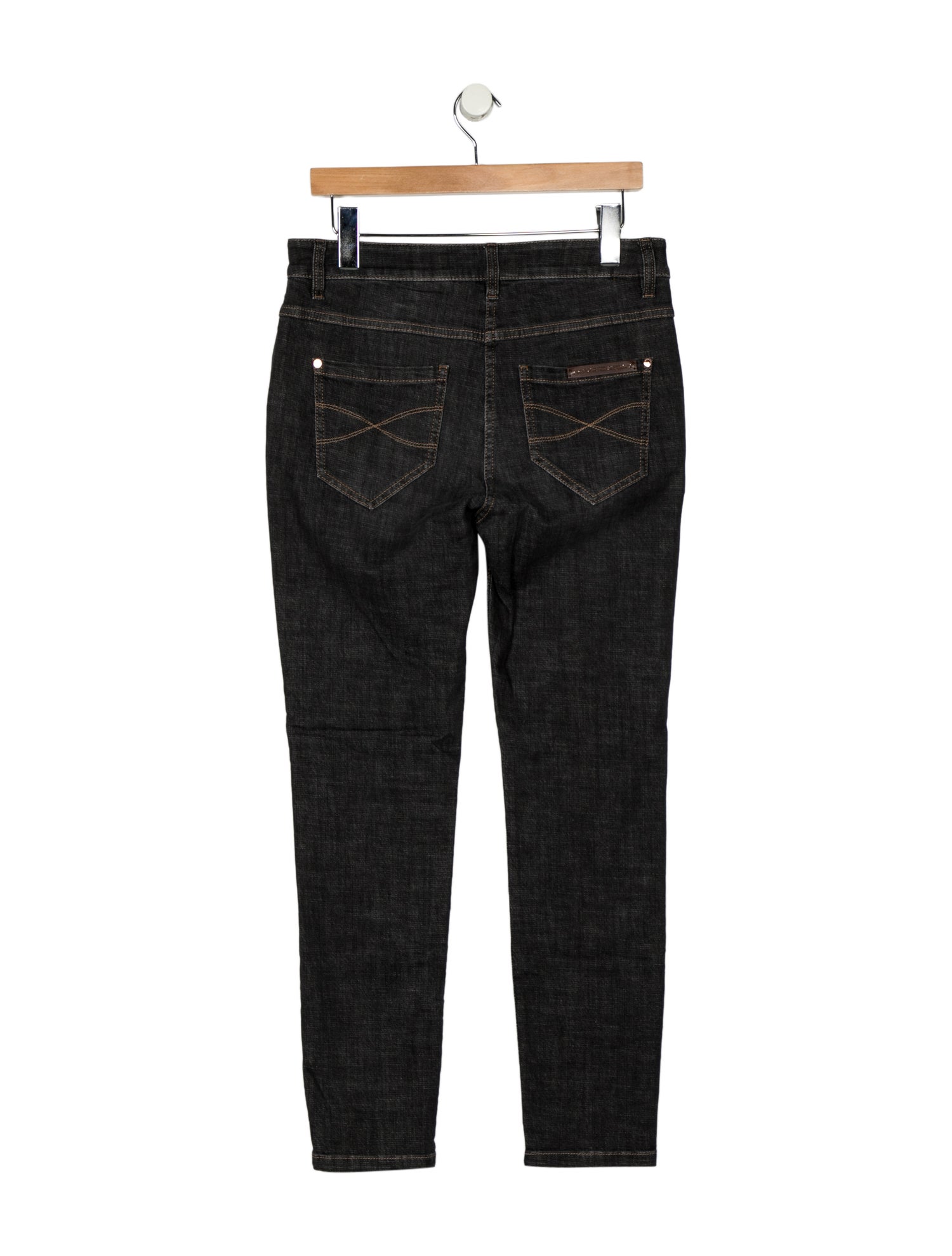 Brunello Cucinelli Mid-Rise Straight Leg Jeans w/ Tags