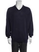 Brunello Cucinelli Wool V-Neck Pullover