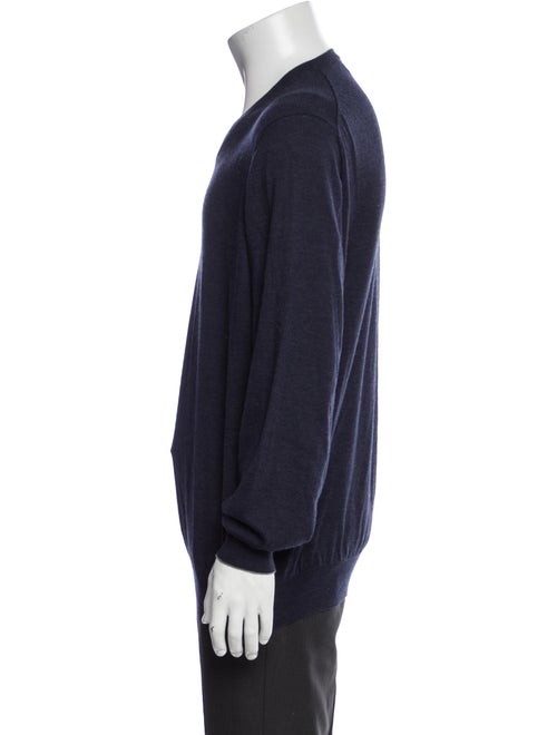 Brunello Cucinelli Wool V-Neck Pullover