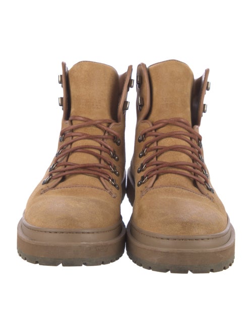 Brunello Cucinelli Suede Hiking Boots