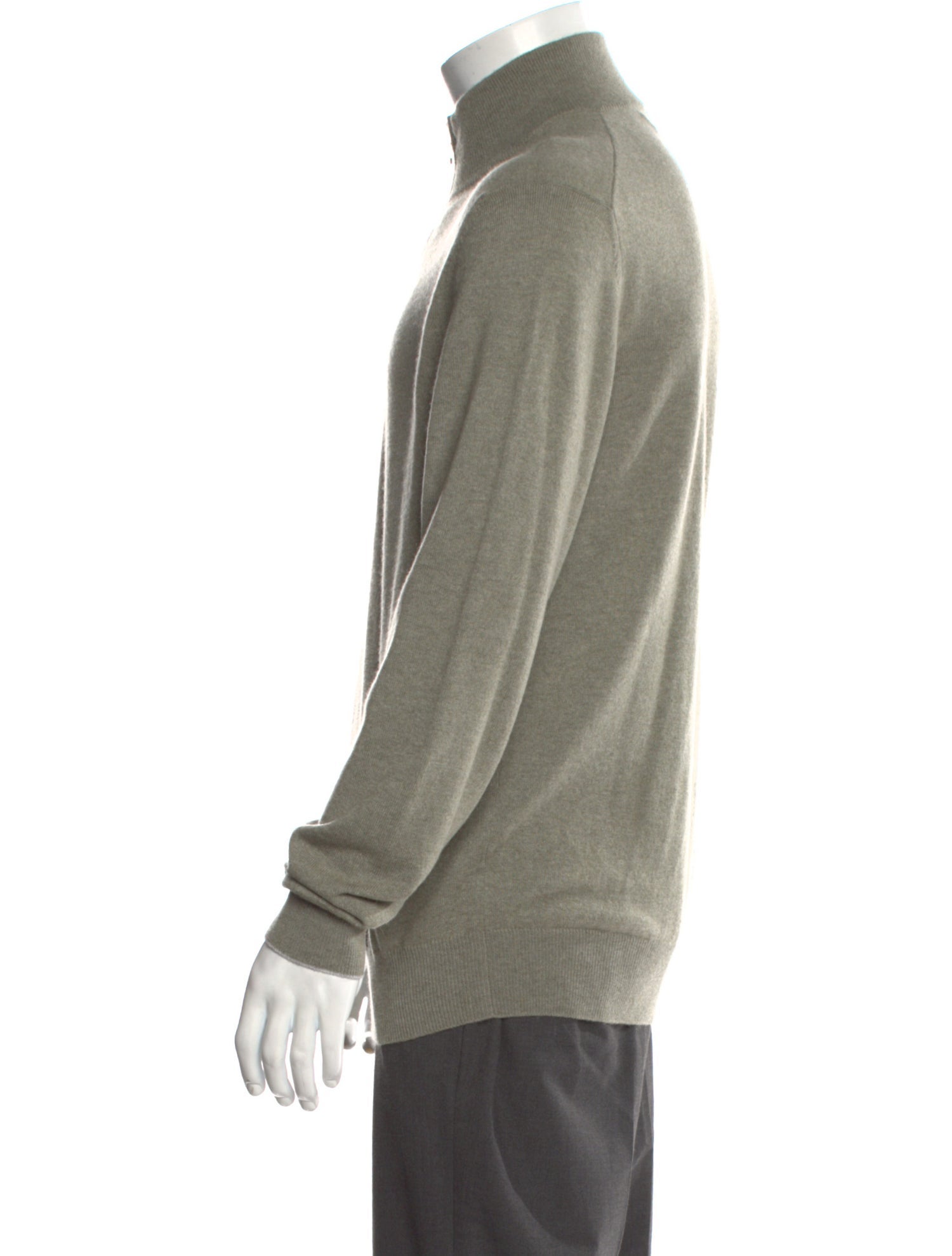 Brunello Cucinelli Cashmere Mock Neck Pullover