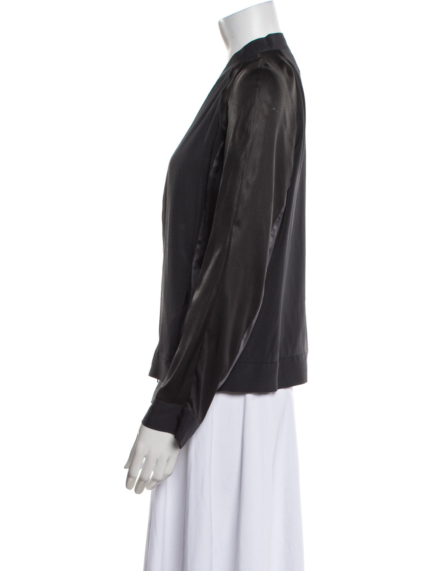 Brunello Cucinelli Silk Bomber Jacket